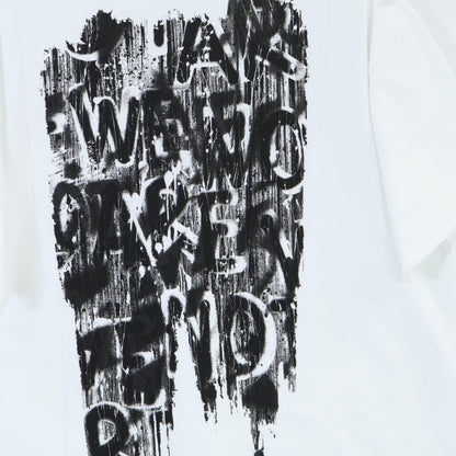 COMMEdesGARCONS コムデギャルソン ×ｱﾀﾞﾑﾍﾟﾝﾄﾞﾙﾄﾝ OJ-T002 白 京都限定ﾌﾟﾘﾝﾄTｼｬﾂ トップス S