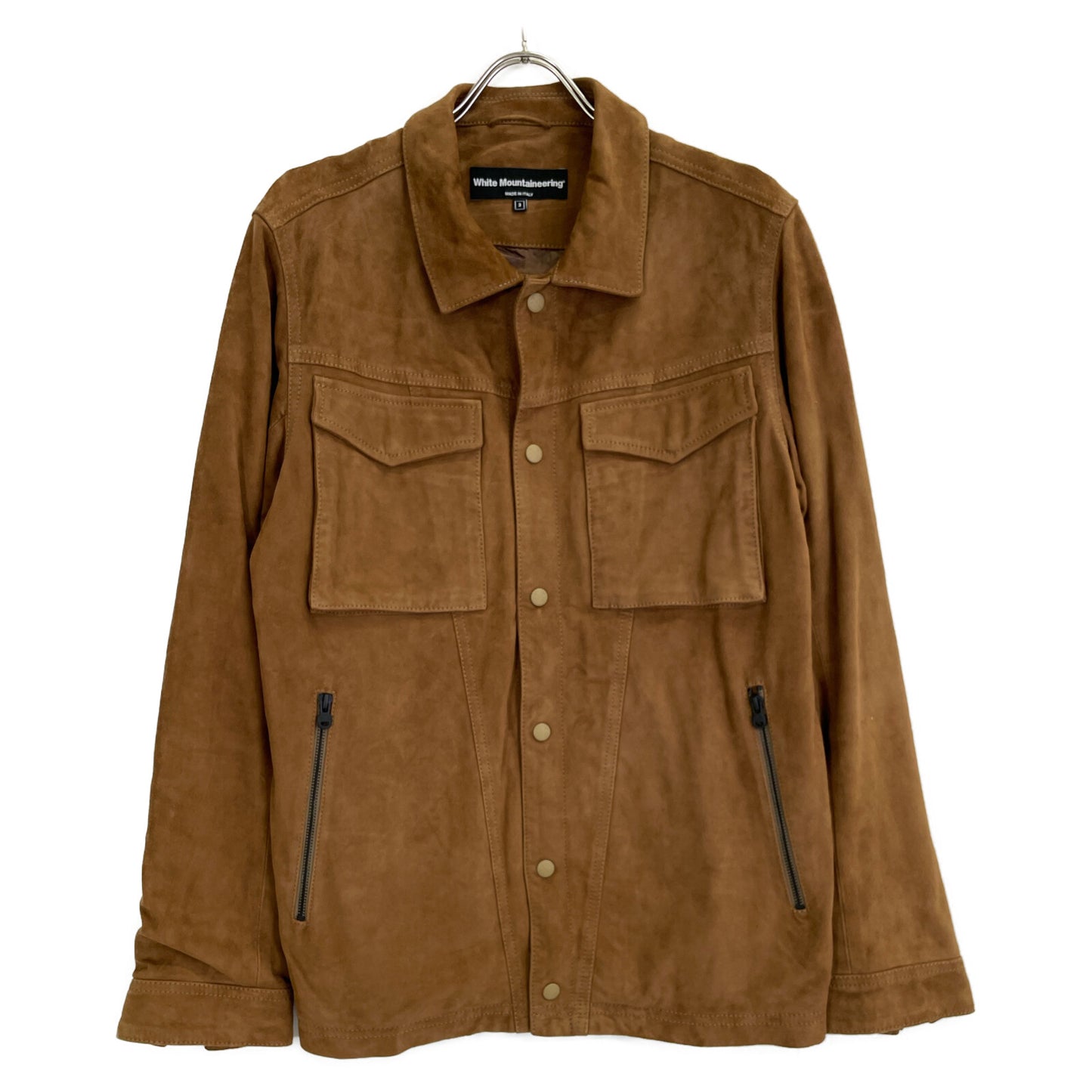 WHITE MOUNTAINEERING ホワイトマウンテニアリング 【美品/国内正規】WM1773229 ゴートレザー スエード ジャケット 3