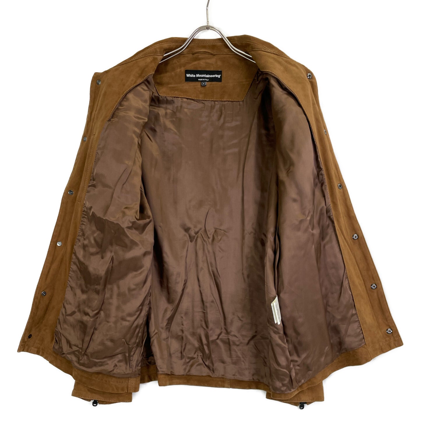 WHITE MOUNTAINEERING ホワイトマウンテニアリング 【美品/国内正規】WM1773229 ゴートレザー スエード ジャケット 3