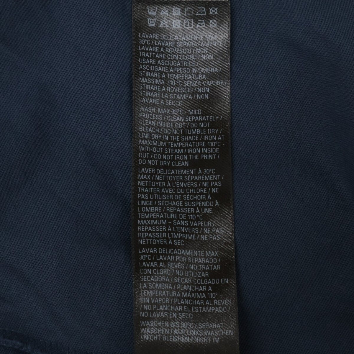 BALENCIAGA バレンシアガ 739028 ﾈｲﾋﾞｰ 24年製 BBﾛｺﾞ ｵｰﾊﾞｰｻｲｽﾞ Tｼｬﾂ トップス 4