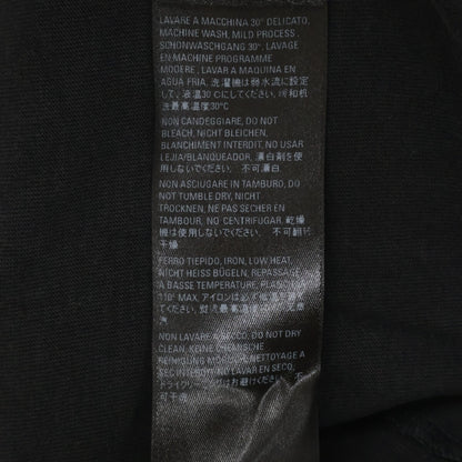 BALENCIAGA バレンシアガ 612966 ﾌﾞﾗｯｸ 21年製 ﾜﾝﾎﾟｲﾝﾄ ｸﾙｰﾈｯｸTｼｬﾂ トップス L