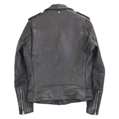 SCHOTT ショット 7823950093 ﾌﾞﾗｯｸ 217US ﾀﾞﾌﾞﾙﾗｲﾀﾞｰｽｼﾞｬｹｯﾄ ジャケット 36