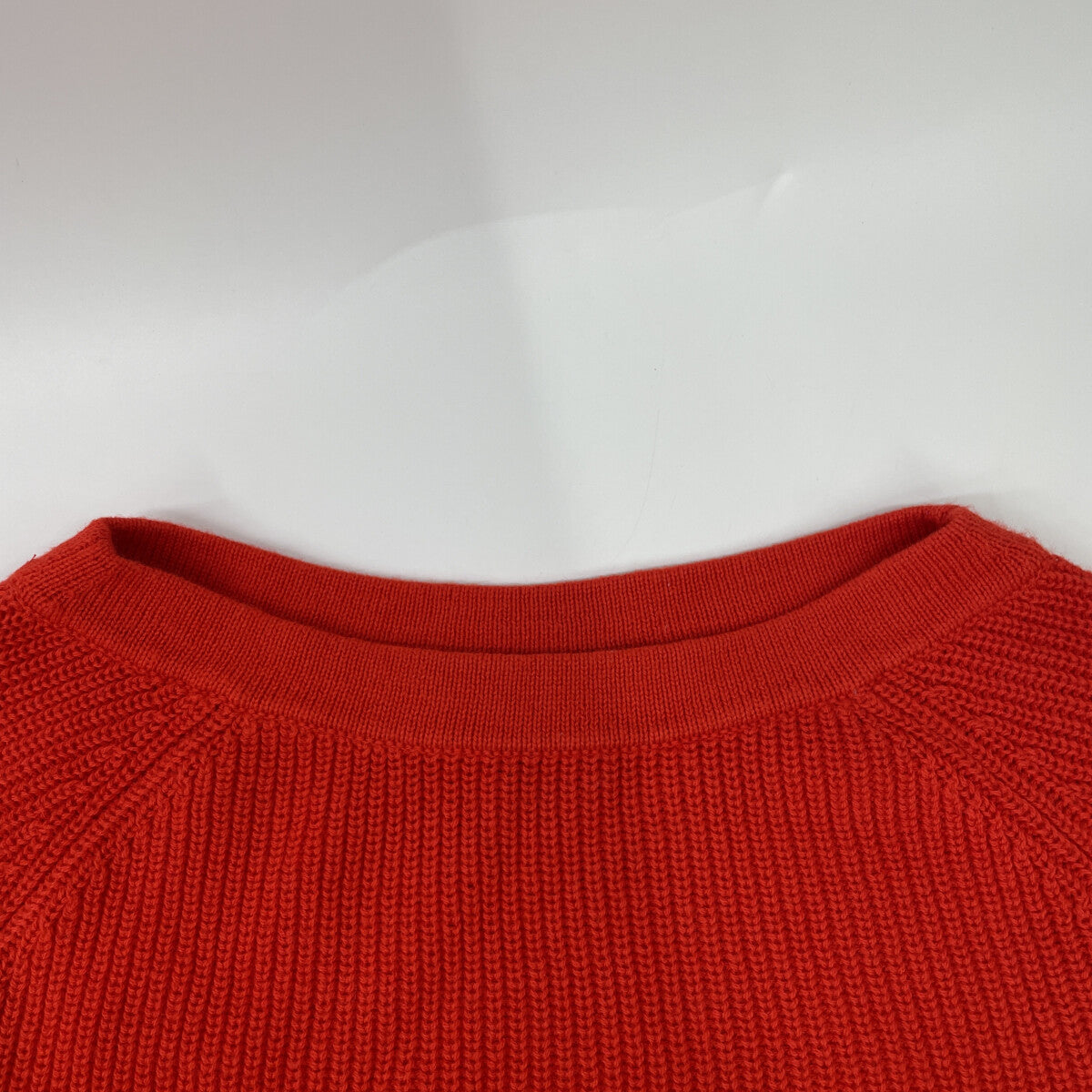 Theory セオリー 8101717 ﾚｯﾄﾞ ｶｼﾐﾔ混 厚手ﾆｯﾄ トップス Ｓ