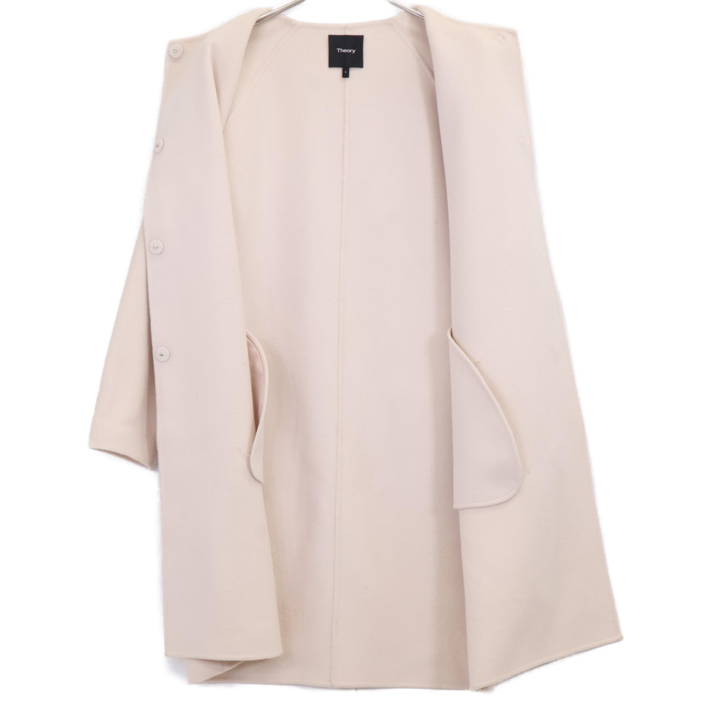 Theory セオリー 8309608 カシミヤ混 ダブルフェイス コート コート S