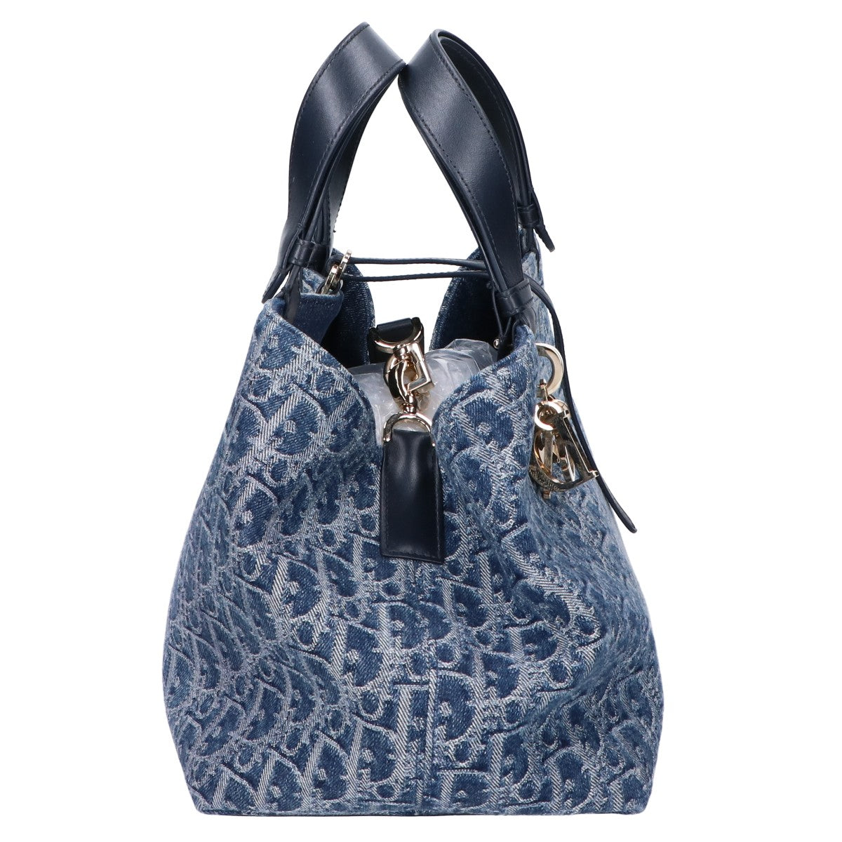 DIOR ディオール M2821ODCE_M49E デニム オブリーク トゥジュール ミディアム トートバッグ