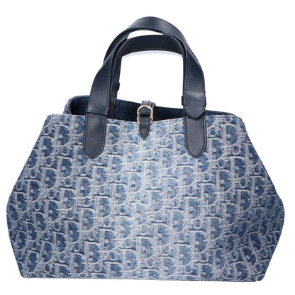 DIOR ディオール M2821ODCE_M49E デニム オブリーク トゥジュール ミディアム トートバッグ