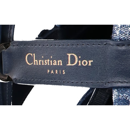 DIOR ディオール M2821ODCE_M49E デニム オブリーク トゥジュール ミディアム トートバッグ