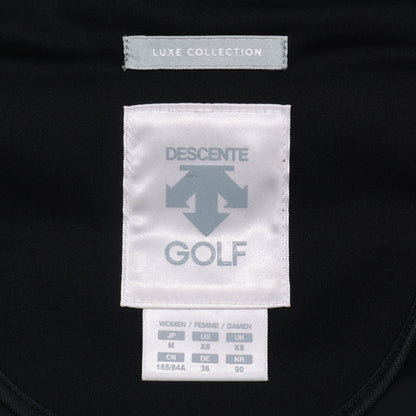 DESCENTE デサント ﾌﾞﾗｯｸ ﾅｲﾛﾝ ﾌｧｰ付き ﾀﾞｳﾝﾍﾞｽﾄ ベスト M