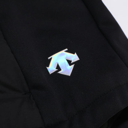 DESCENTE デサント ﾌﾞﾗｯｸ ﾅｲﾛﾝ ﾌｧｰ付き ﾀﾞｳﾝﾍﾞｽﾄ ベスト M