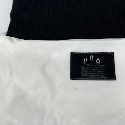 DESCENTE デサント ﾎﾜｲﾄ×ﾌﾞﾗｯｸ ﾄﾞｯｷﾝｸﾞ ﾄｯﾌﾟｽ トップス M