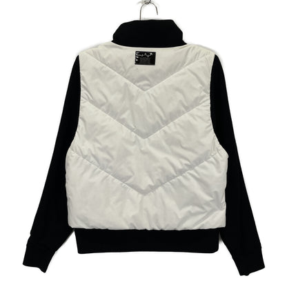 DESCENTE デサント ﾎﾜｲﾄ×ﾌﾞﾗｯｸ ﾄﾞｯｷﾝｸﾞ ﾄｯﾌﾟｽ トップス M