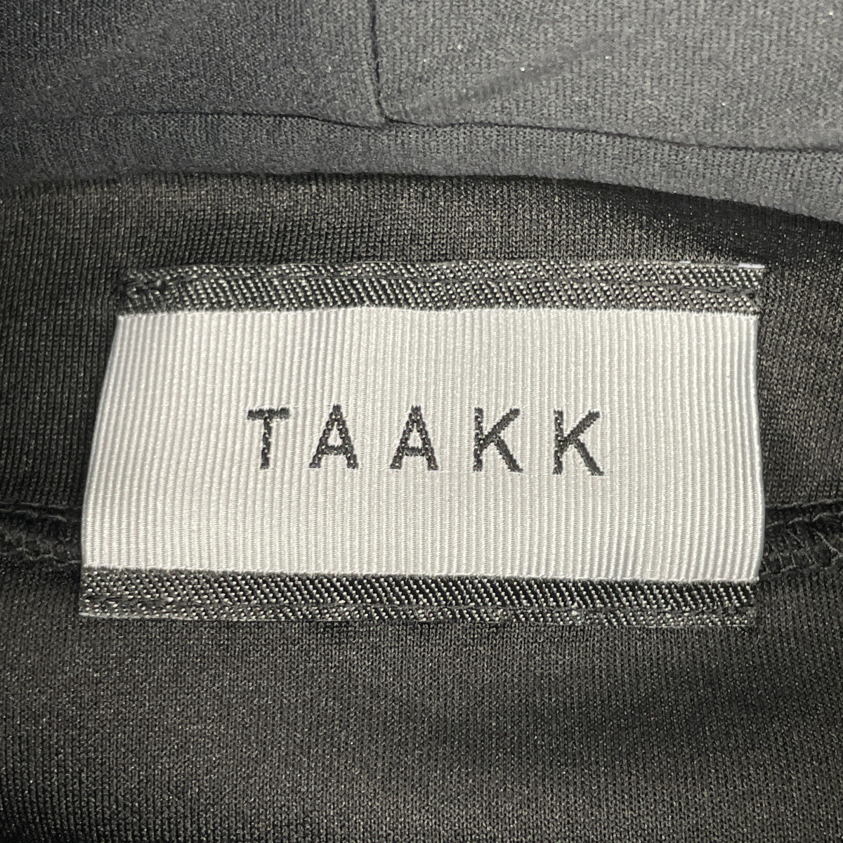 TAAKK ターク TA21SS-JR046B2ND ﾌﾞﾗｯｸ STANDARD MASKHoodie トップス 1