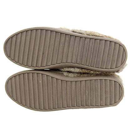 Tory Burch トリーバーチ ラビットファー ムートンブーツ シューズ メンズ ブラウン 10 シューズ 10