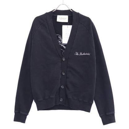 Back Side Club バックサイドクラブ 【BackSideClub】ブラック スウェットカーディガン トップス M