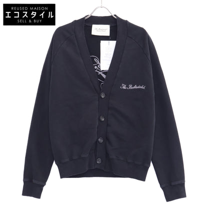 Back Side Club バックサイドクラブ 【BackSideClub】ブラック スウェットカーディガン トップス M