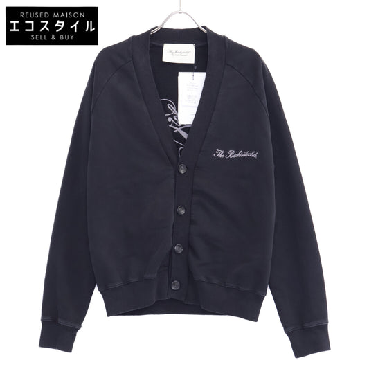 Back Side Club バックサイドクラブ 【BackSideClub】ブラック スウェットカーディガン トップス M