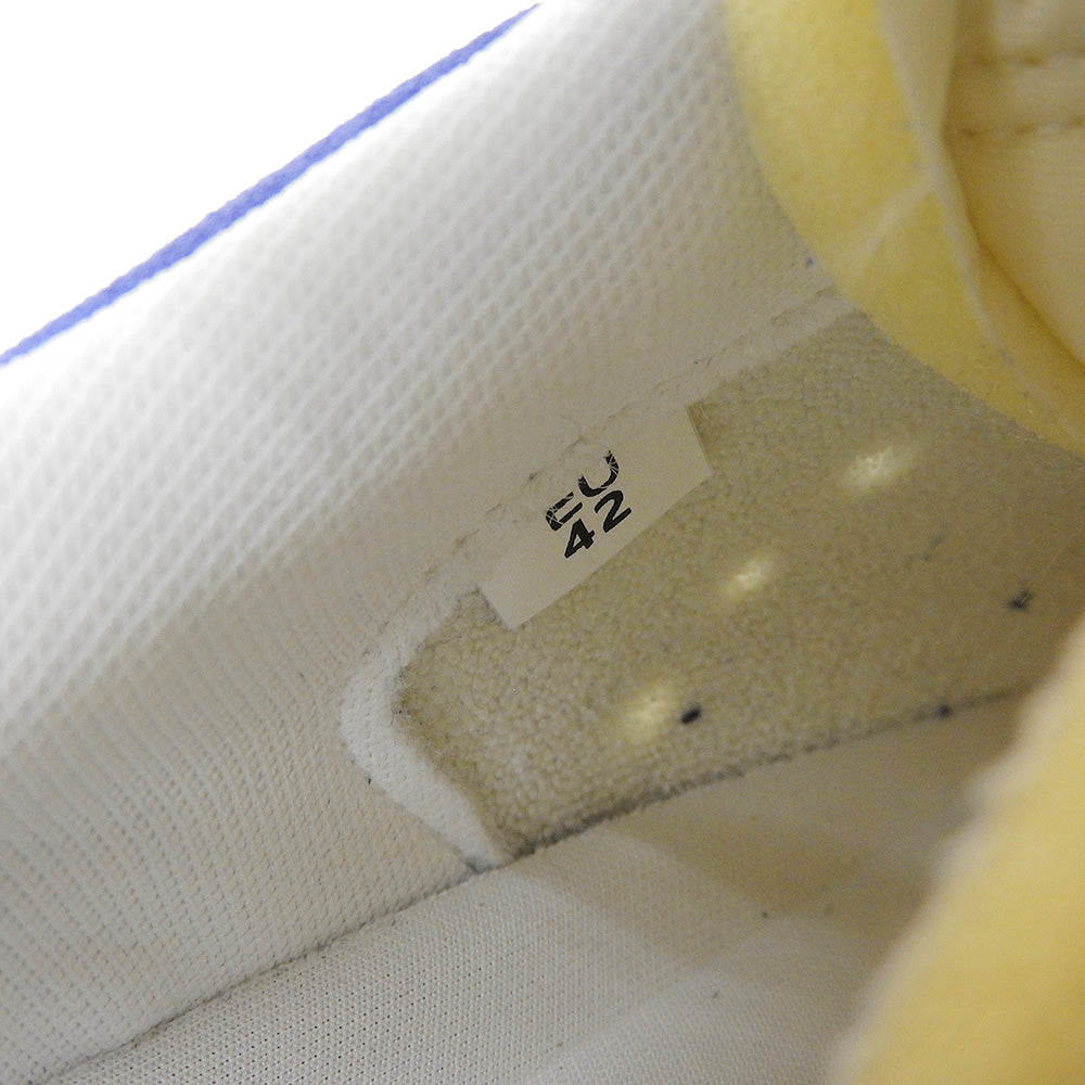 STRYPE ストライプ 新品同様 BASKET スニーカー シューズ メンズ ホワイト × ブルー 42 ST3013 シューズ 42