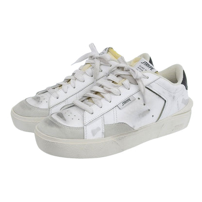 STRYPE ストライプ 新品同様 スニーカー シューズ メンズ ホワイト 42 ST6001ーNER ダメージ加工 シューズ 42