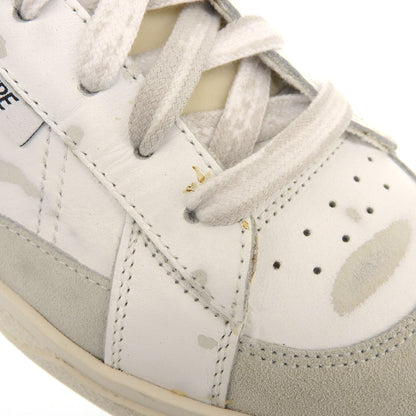 STRYPE ストライプ 新品同様 スニーカー シューズ メンズ ホワイト 41 ST6001ーNER ダメージ加工 シューズ 41