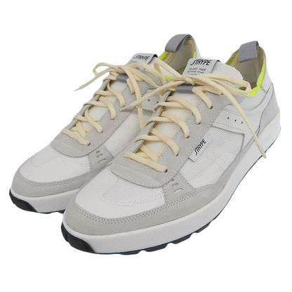 STRYPE ストライプ 新品同様 スニーカー シューズ メンズ ホワイト×グレー 43 40353-CRS-006 シューズ 43