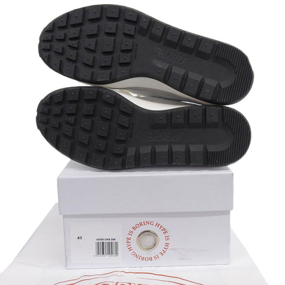 STRYPE ストライプ 新品同様 スニーカー シューズ メンズ ホワイト×グレー 43 40353-CRS-006 シューズ 43