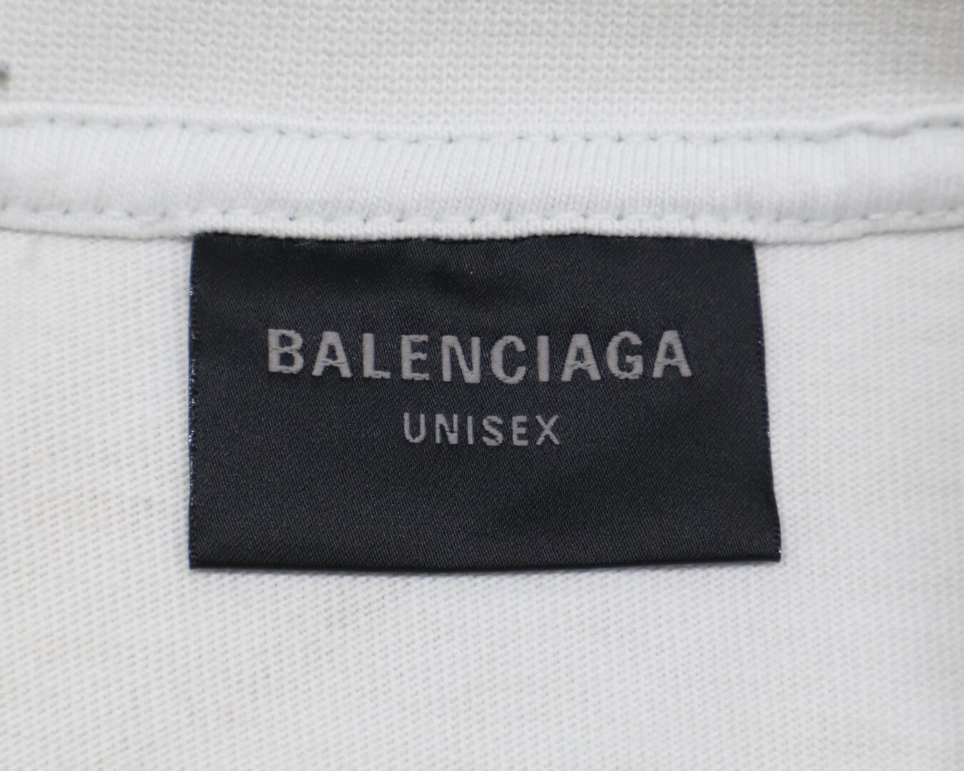 BALENCIAGA バレンシアガ 【美品/国内正規/22年製】739028 ダメージ加工 半袖Tシャツ/ トップス L