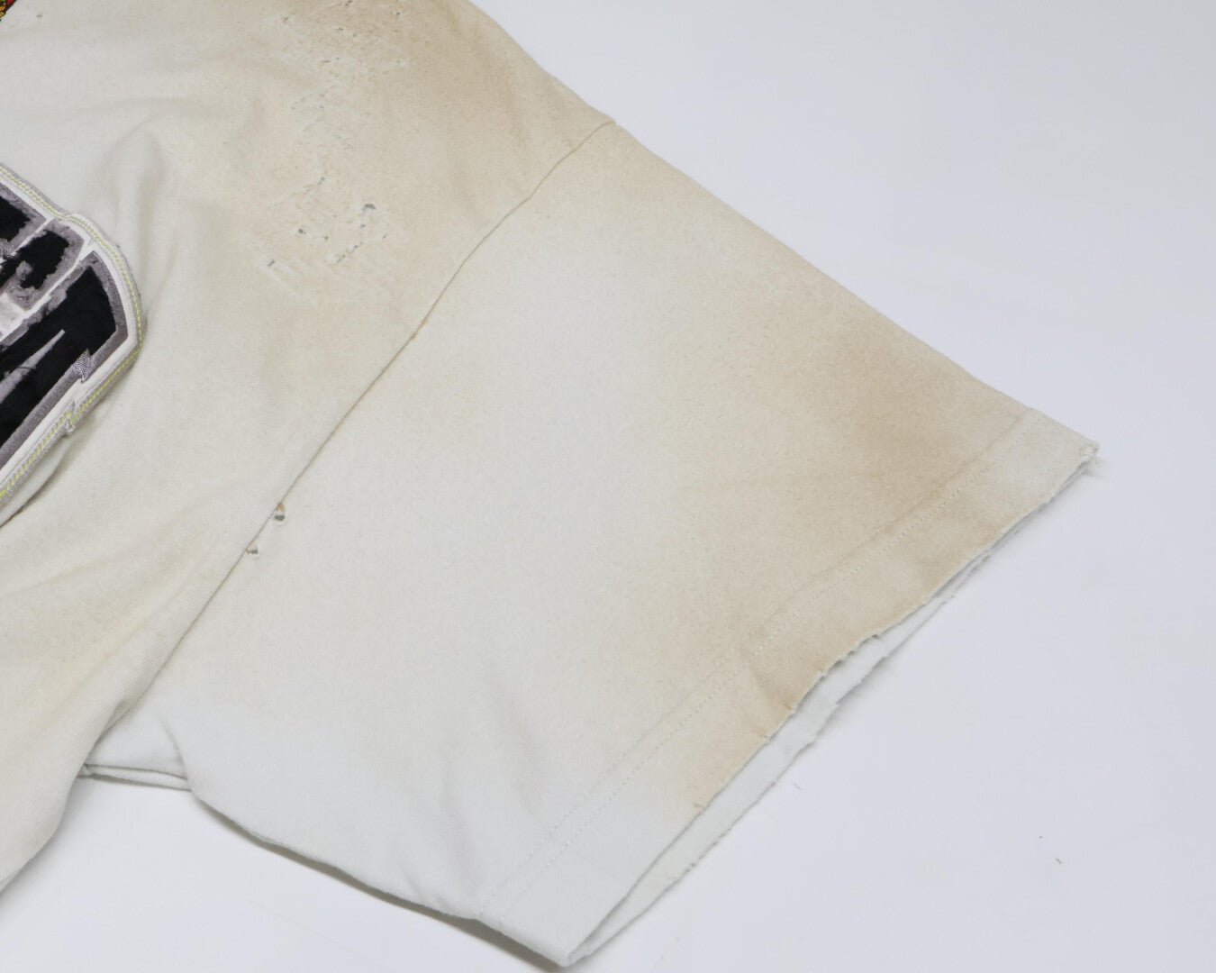 BALENCIAGA バレンシアガ 【美品/国内正規/22年製】739028 ダメージ加工 半袖Tシャツ/ トップス L