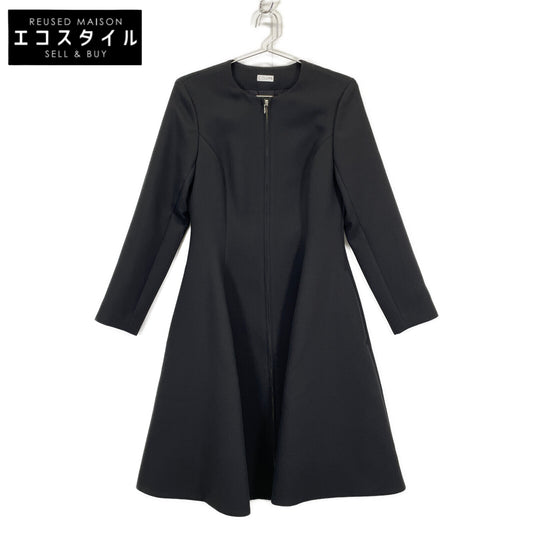 COLUMN コラム 22AW ﾌﾞﾗｯｸ 22-140-11-080008 ﾌﾛﾝﾄｼﾞｯﾌﾟ ﾄﾞﾚｽｺｰﾄ コート 36