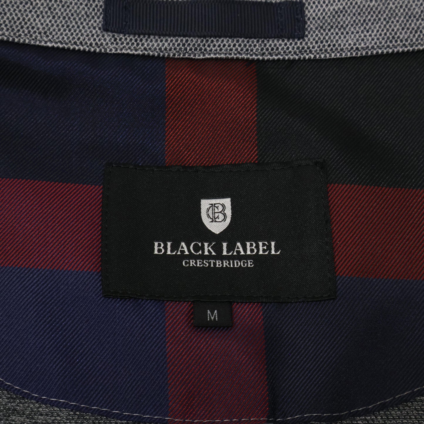 BLACK LABEL CRESTBRIDGE ブラックレーベルクレストブリッジ グレー 51E02-801-06 ストレッチ テーラードジャケット ジャケット M