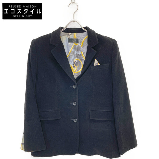 SPADACINI スパダチーニ オリラグ ウール カシゴラ 裏地プリント 3Bジャケット ジャケット 44