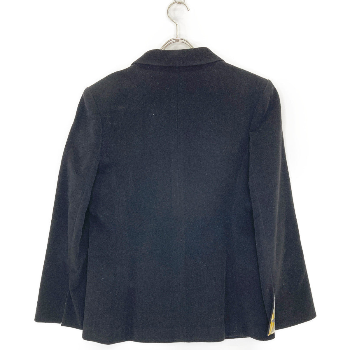 SPADACINI スパダチーニ オリラグ ウール カシゴラ 裏地プリント 3Bジャケット ジャケット 44