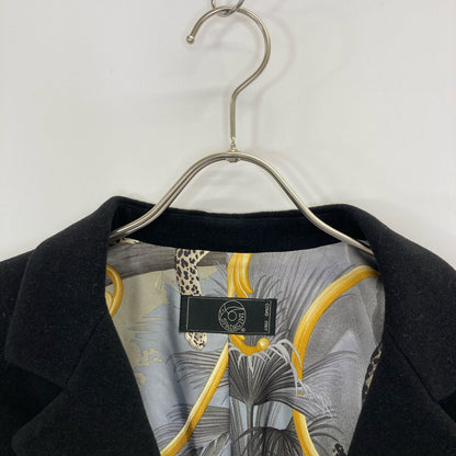 SPADACINI スパダチーニ オリラグ ウール カシゴラ 裏地プリント 3Bジャケット ジャケット 44