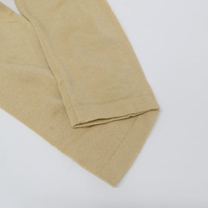 Salvatore Ferragamo サルヴァトーレフェラガモ ﾍﾞｰｼﾞｭ ｳｰﾙ ｶﾞﾝﾁｰﾆ ｸｰﾙﾈｯｸﾆｯﾄ トップス M