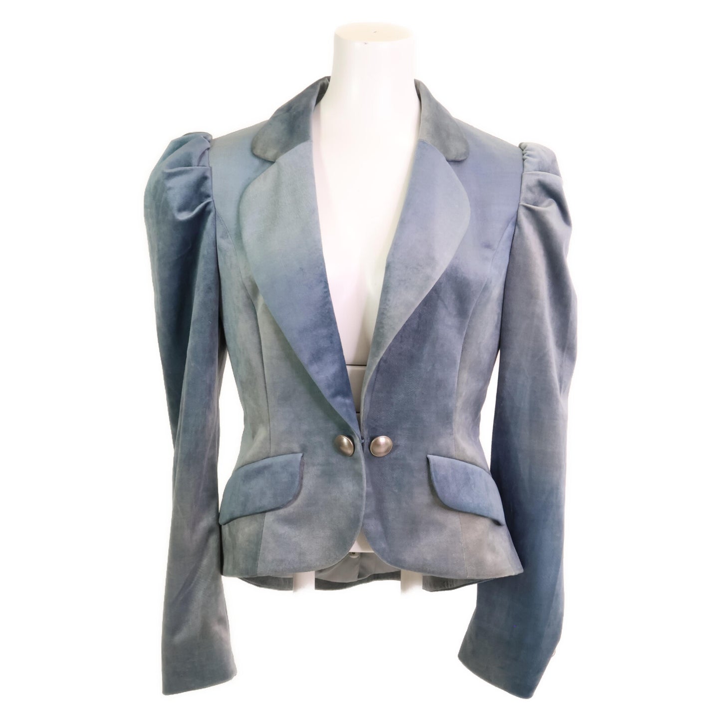 TAE ASHIDA タエアシダ 【美品/24年製】TJ4721 ギャザースリーブ ベロア ジャケット ※サイズの表記はございません。