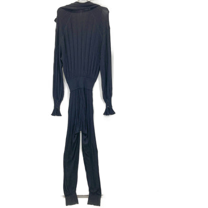 Christian Dior クリスチャンディオール 【国内正規】0H24911AM543 シルク フリル ニット オーバーオール オールインワン F36