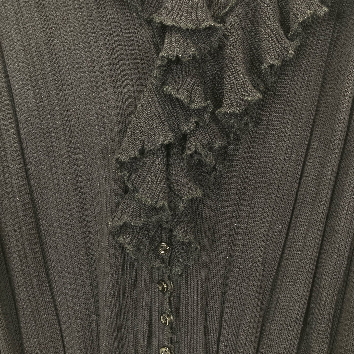 Christian Dior クリスチャンディオール 【国内正規】0H24911AM543 シルク フリル ニット オーバーオール オールインワン F36