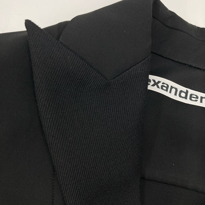 ALEXANDER WANG アレキサンダーワン 【美品】ボンディング ストレッチ ロングジャケット/パンツ スーツ セットアップ 2