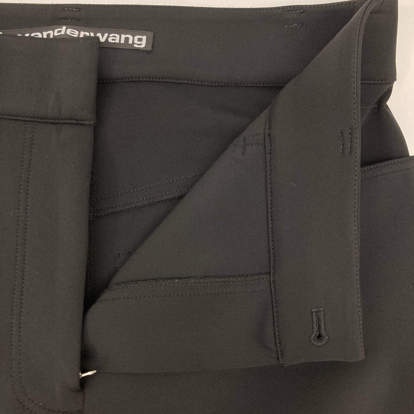 ALEXANDER WANG アレキサンダーワン 【美品】ボンディング ストレッチ ロングジャケット/パンツ スーツ セットアップ 2