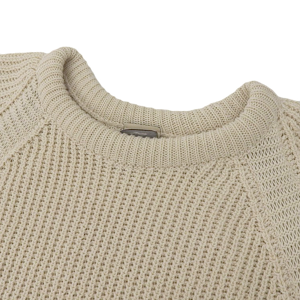 TOD'S トッズ 美品 コットン ニット ベスト レディース アイボリー XS 23年 X8WC1488070 VWA ベスト XS