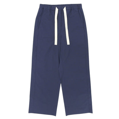 S MaxMara エスマックスマーラ 美品 コットン ポプリン パンツ ボトムス レディース ネイビー 34 24191310236 23年 ボトムス 34