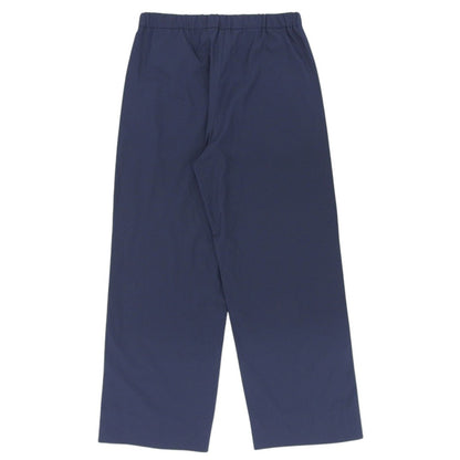 S MaxMara エスマックスマーラ 美品 コットン ポプリン パンツ ボトムス レディース ネイビー 34 24191310236 23年 ボトムス 34