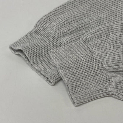 BRUNELLO CUCINELLI ブルネロクチネリ グレー 21年 MI9197700JAP フロントZIP ニット トップス トップス S