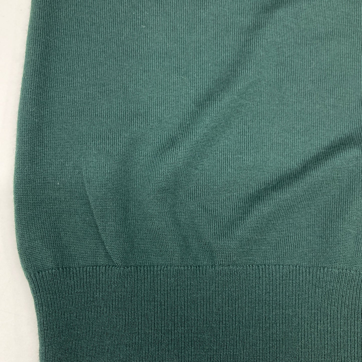 SOV. ソブ ダブルスタンダード 23年製 ｸﾞﾘｰﾝ ﾒﾘﾉｳｰﾙﾆｯﾄｶｰﾃﾞｨｶﾞﾝ トップス 38