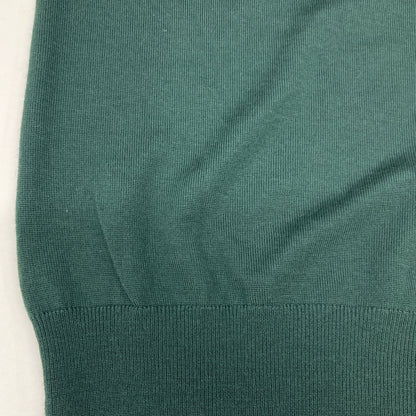 SOV. ソブ ダブルスタンダード 23年製 ｸﾞﾘｰﾝ ﾒﾘﾉｳｰﾙﾆｯﾄｶｰﾃﾞｨｶﾞﾝ トップス 38