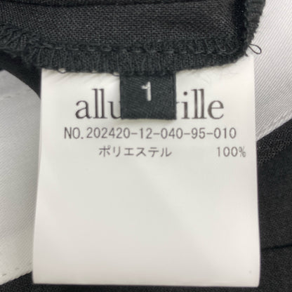 allureville アルアバイル 美品 24年製 トロピカルアシメタックパンツ ボトムス 1