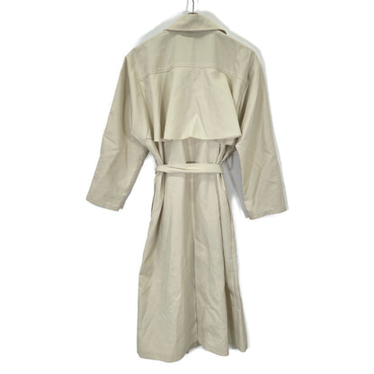 UNITED ARROWS ユナイテッドアローズ ﾗｲﾄﾍﾞｰｼﾞｭ ﾊﾞｯｸﾌﾚｱ ﾄﾚﾝﾁｺｰﾄ コート 36