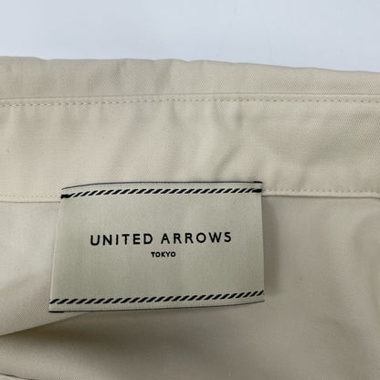 UNITED ARROWS ユナイテッドアローズ ﾗｲﾄﾍﾞｰｼﾞｭ ﾊﾞｯｸﾌﾚｱ ﾄﾚﾝﾁｺｰﾄ コート 36