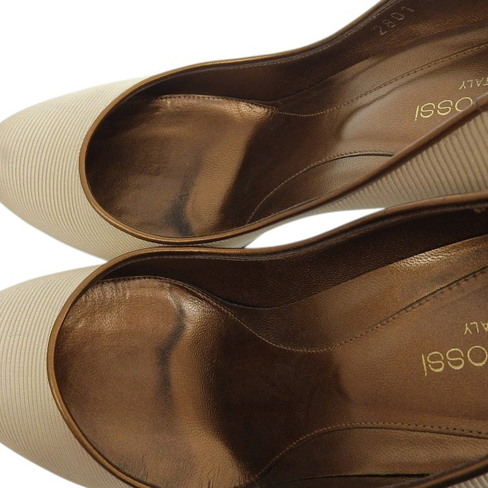 Sergio Rossi セルジオロッシ ハイヒール パンプス レディース ベージュ 38 シューズ 38