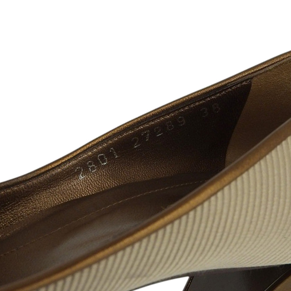 Sergio Rossi セルジオロッシ ハイヒール パンプス レディース ベージュ 38 シューズ 38