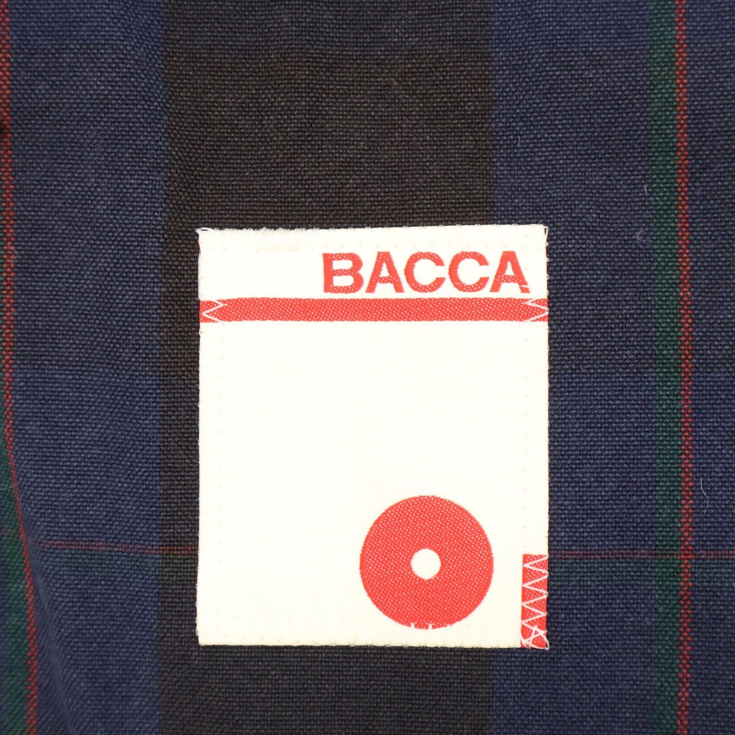 BACCA バッカ ﾌﾞﾙｰ ｷｬﾝﾊﾞｽﾁｪｯｸ ﾎﾞﾚﾛｼﾞｬｹｯﾄ ジャケット 36